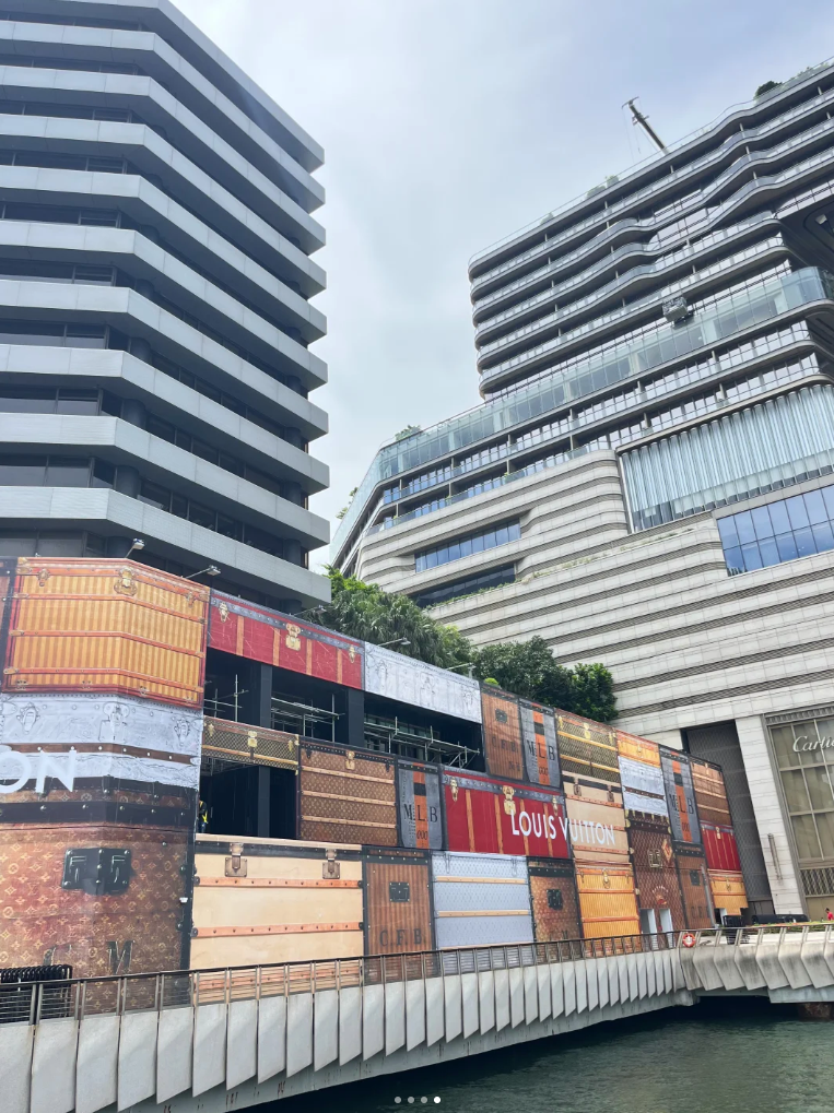 Louis Vuitton在尖沙咀K11 MUSEA的開設新店。(網上圖片)